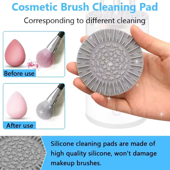 Reusable Makeup Brush Cleaner